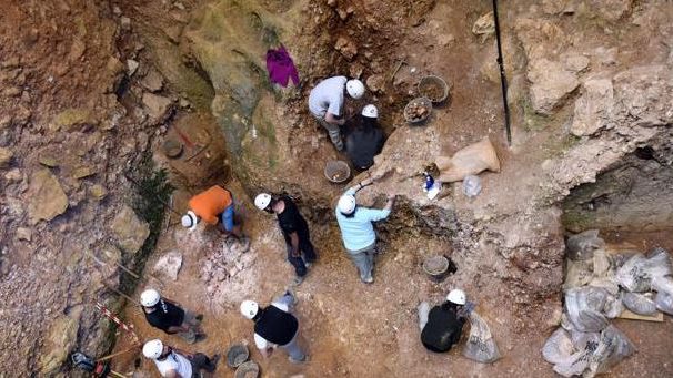 Uno de los yacimientos de Atapuerca, durante la pasada campaña - ICAL_ABC